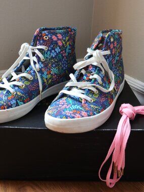 Keds x Rifle Paper Company Floral High Tops